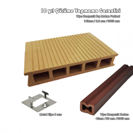 PREMİUM Kompozit Ahşap Parke TEAK
